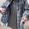 Style Core Aesthetics, New Style Trends - Puff Sleeve Plaid Shirt