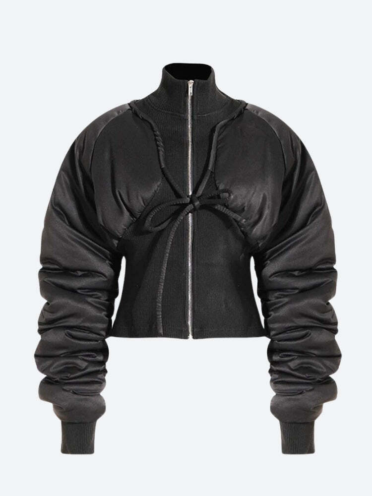 Style Core Aesthetics, New Style Trends - Puffer Corduroy Zip-Up Jacket Style Core Aesthetics, New Style Trends - Puffer Corduroy Zip-Up Jacket