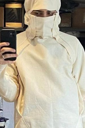 Style Core Aesthetics, New Style Trends - Pull Cagoule Y2K