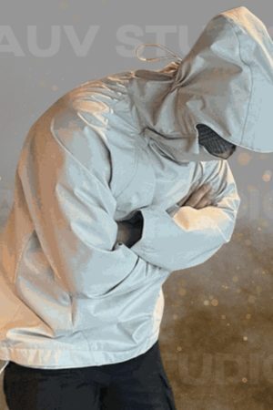 Style Core Aesthetics, New Style Trends - Pull Cagoule Y2K