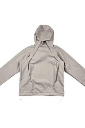 Style Core Aesthetics, New Style Trends - Pull Cagoule Y2K