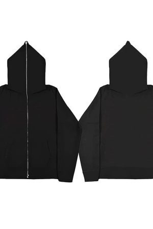 Style Core Aesthetics, New Style Trends - Pull à capuche gorpcore