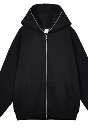 Style Core Aesthetics, New Style Trends - Pull à capuche gorpcore