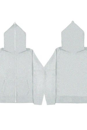 Style Core Aesthetics, New Style Trends - Pull à capuche gorpcore