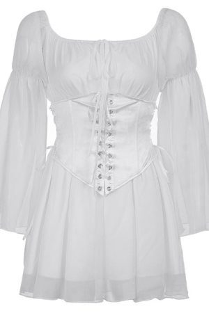 Style Core Aesthetics, New Style Trends - Pure Bliss Dress & Corset Co-Ord