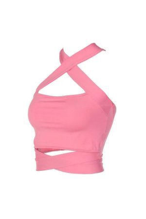 Style Core Aesthetics, New Style Trends - Pure Blushin Tie Top