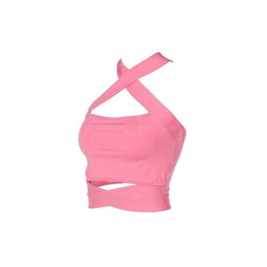 Style Core Aesthetics, New Style Trends - Pure Blushin Tie Top