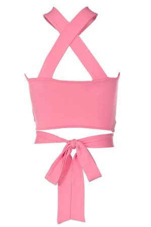 Style Core Aesthetics, New Style Trends - Pure Blushin Tie Top