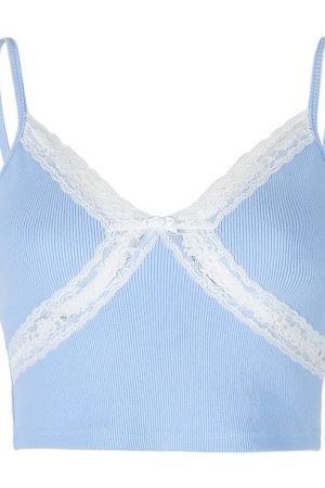 Style Core Aesthetics, New Style Trends - Pure Summer Ribbed Top