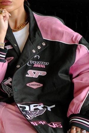 Style Core Aesthetics, New Style Trends - Racing jacket femme