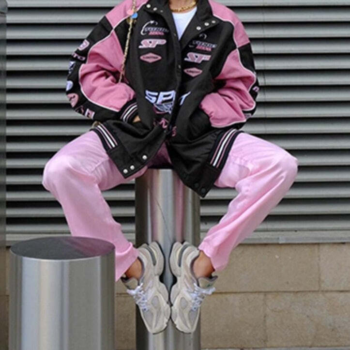 Style Core Aesthetics, New Style Trends - Racing jacket femme Style Core Aesthetics, New Style Trends - Racing jacket femme