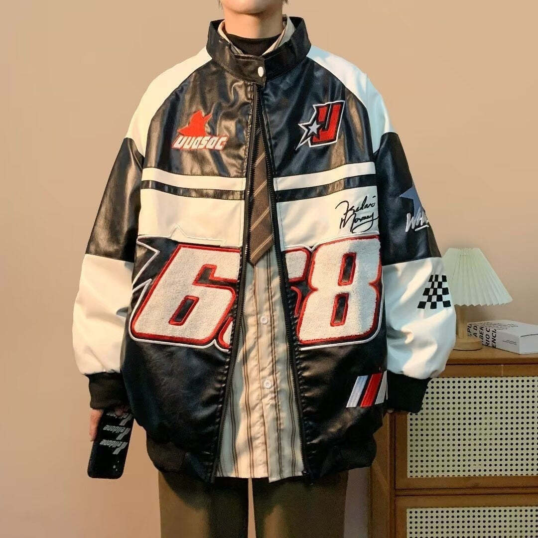 Style Core Aesthetics, New Style Trends - Racing jacket oversized