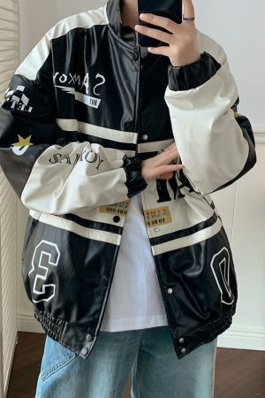 Style Core Aesthetics, New Style Trends - Red racing jacket