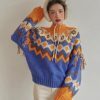 Style Core Aesthetics, New Style Trends - Retro Pattern Knitted Christmas Sweater