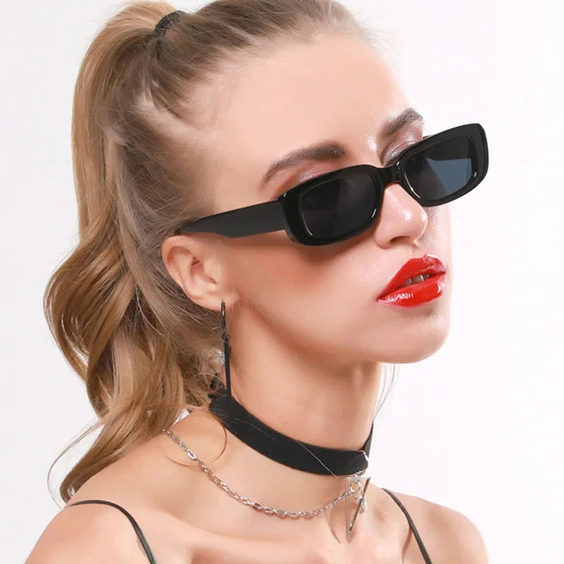 Style Core Aesthetics, New Style Trends - Retro Rectangle Sunglasses