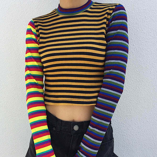 Style Core Aesthetics, New Style Trends - Ribbed Crop Knit