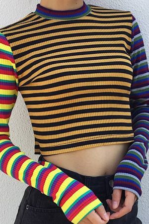 Style Core Aesthetics, New Style Trends - Ribbed Crop Knit