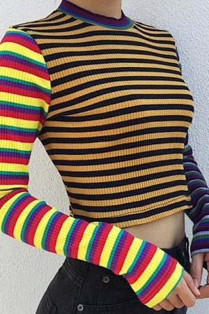 Style Core Aesthetics, New Style Trends - Ribbed Crop Knit