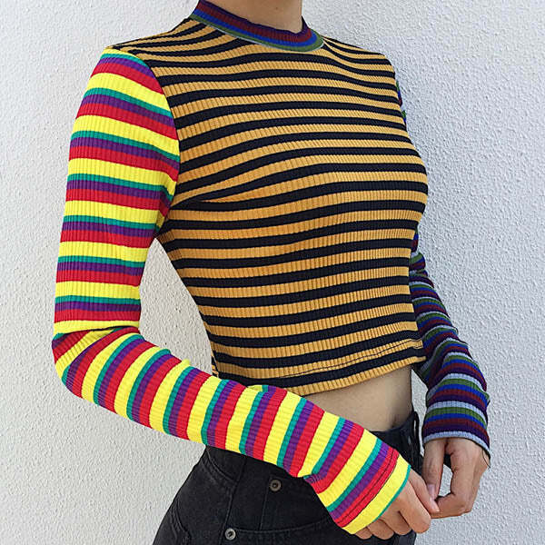 Style Core Aesthetics, New Style Trends - Ribbed Crop Knit Style Core Aesthetics, New Style Trends - Ribbed Crop Knit