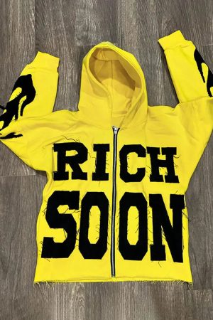 Style Core Aesthetics, New Style Trends - Rich Soon Hoodie