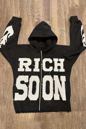 Style Core Aesthetics, New Style Trends - Rich Soon Hoodie