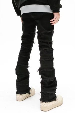 Style Core Aesthetics, New Style Trends - 'Ripple' Jeans