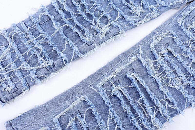 Style Core Aesthetics, New Style Trends - 'Ripples' Jeans Style Core Aesthetics, New Style Trends - 'Ripples' Jeans