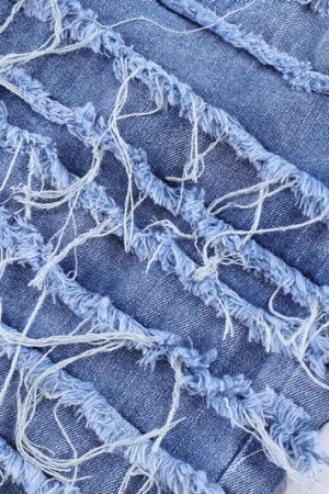 Style Core Aesthetics, New Style Trends - 'Ripples' Jeans