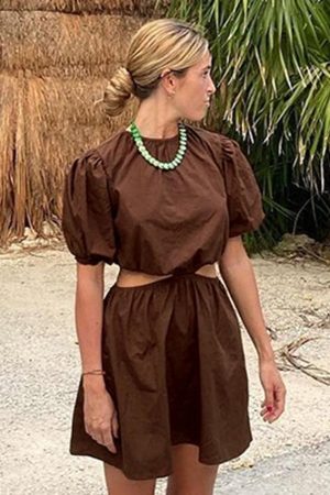 Style Core Aesthetics, New Style Trends - Robe asymétrique 'Loudya'