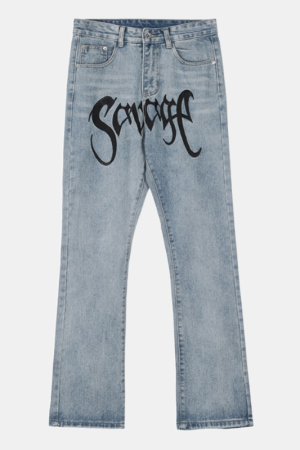 Style Core Aesthetics, New Style Trends - 'Saber' Jeans