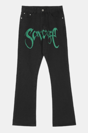 Style Core Aesthetics, New Style Trends - 'Saber' Jeans