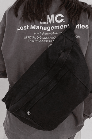 Style Core Aesthetics, New Style Trends - Sac à bandoulière à capacité de lavage vintage