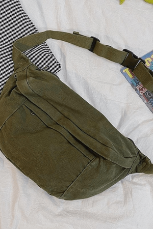 Style Core Aesthetics, New Style Trends - Sac à bandoulière à capacité de lavage vintage