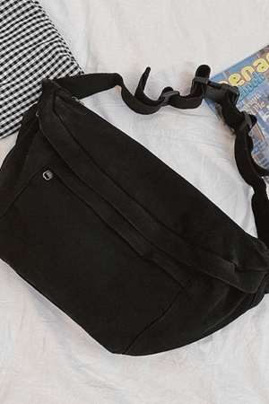 Style Core Aesthetics, New Style Trends - Sac à bandoulière à capacité de lavage vintage