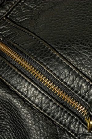 Style Core Aesthetics, New Style Trends - Sac bandoulière Y2K rétro moto en simili cuir