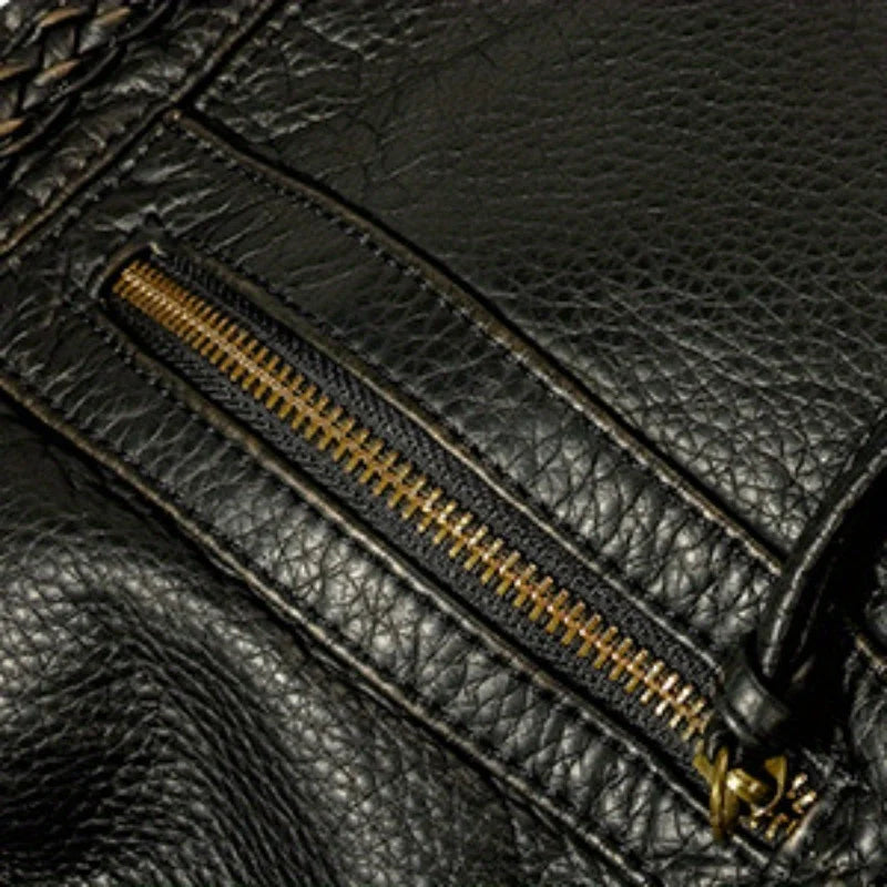 Style Core Aesthetics, New Style Trends - Sac bandoulière Y2K rétro moto en simili cuir Style Core Aesthetics, New Style Trends - Sac bandoulière Y2K rétro moto en simili cuir