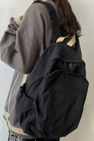 Style Core Aesthetics, New Style Trends - Sac à dos Vintage Wash College School