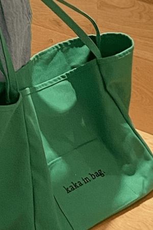 Style Core Aesthetics, New Style Trends - Sac fourre-tout à poche à motif de lettres