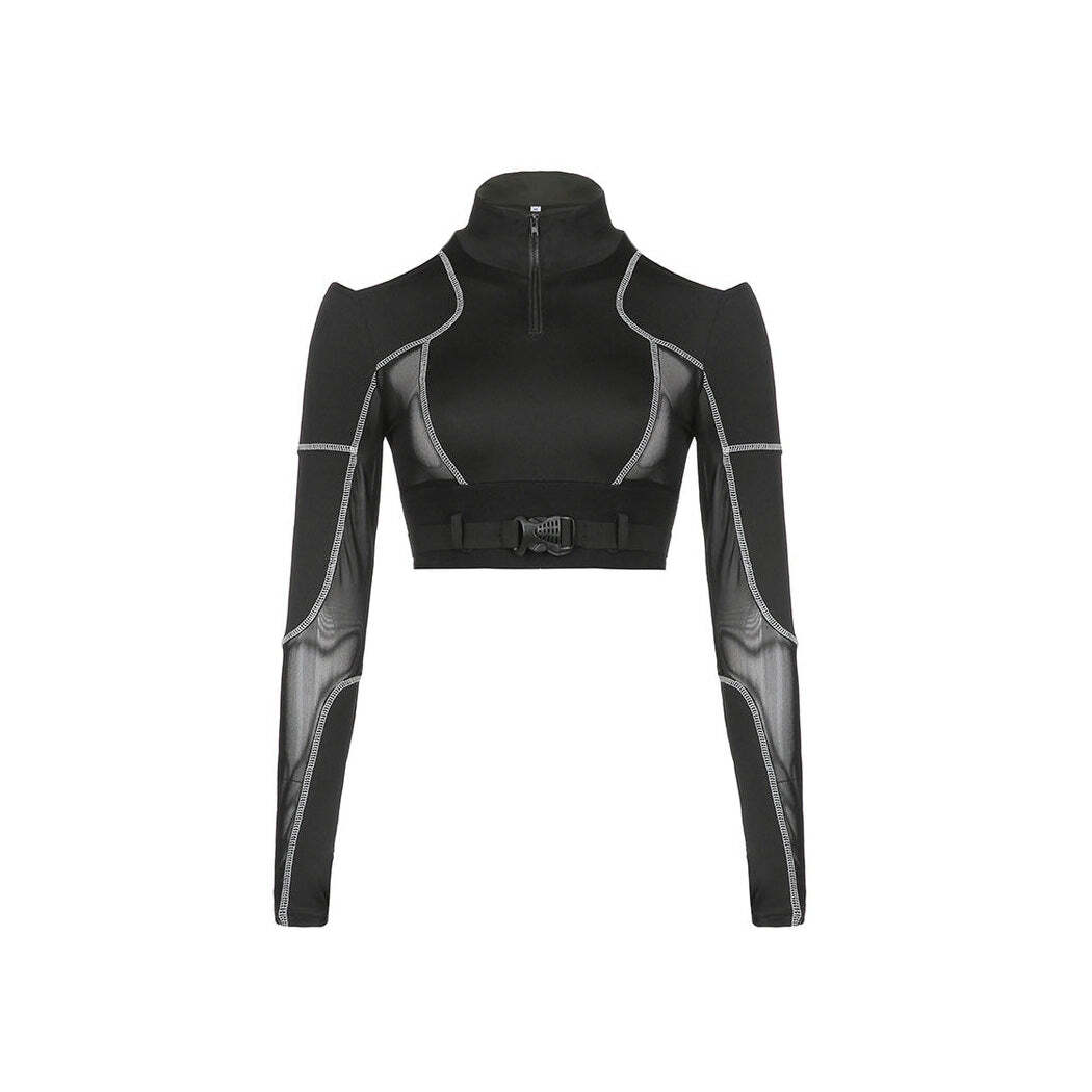 Style Core Aesthetics, New Style Trends - Secret Mission Long Sleeve Top Style Core Aesthetics, New Style Trends - Secret Mission Long Sleeve Top