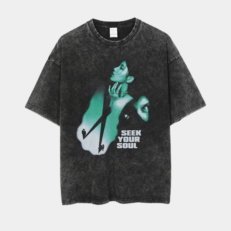 Style Core Aesthetics, New Style Trends - 'Seek your soul' T shirt
