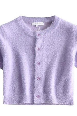 Style Core Aesthetics, New Style Trends - Self Made Fuzzy Top