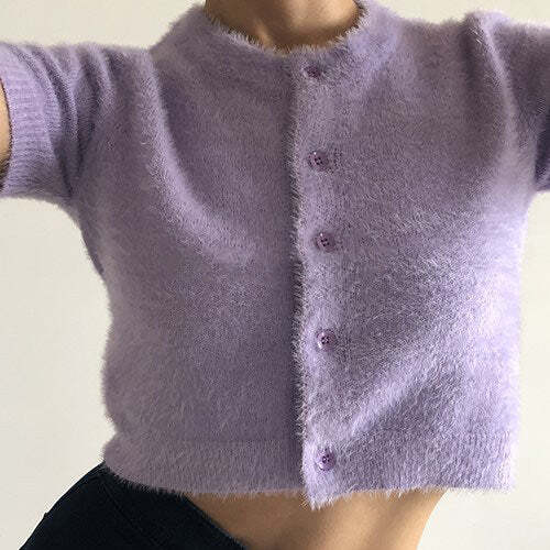 Style Core Aesthetics, New Style Trends - Self Made Fuzzy Top