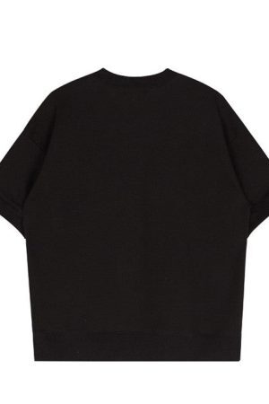 Style Core Aesthetics, New Style Trends - Sequin Heart Club T-Shirt