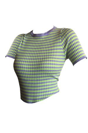Style Core Aesthetics, New Style Trends - Sharon Ribbed Top