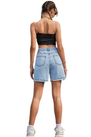 Style Core Aesthetics, New Style Trends - Short en jean 'Oliver'
