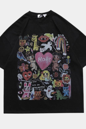 Style Core Aesthetics, New Style Trends - 'Sick of me' T shirt