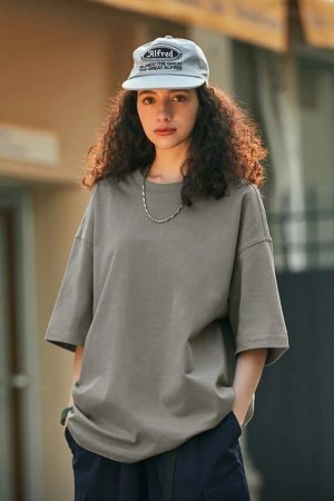 Style Core Aesthetics, New Style Trends - Skater Casual Basic Tee