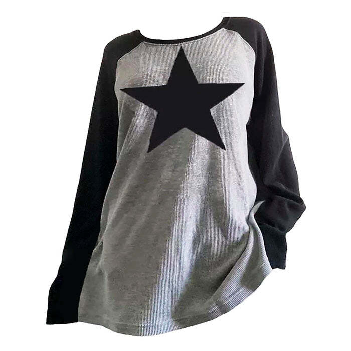 Style Core Aesthetics, New Style Trends - Skater Girl Star Top