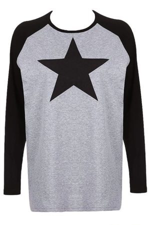Style Core Aesthetics, New Style Trends - Skater Girl Star Top
