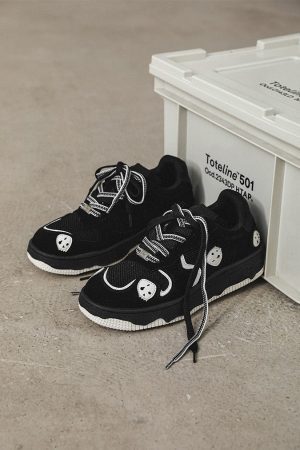 Style Core Aesthetics, New Style Trends - 'Skull' Shoes